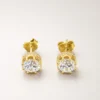 Essence CZ Gold Studs