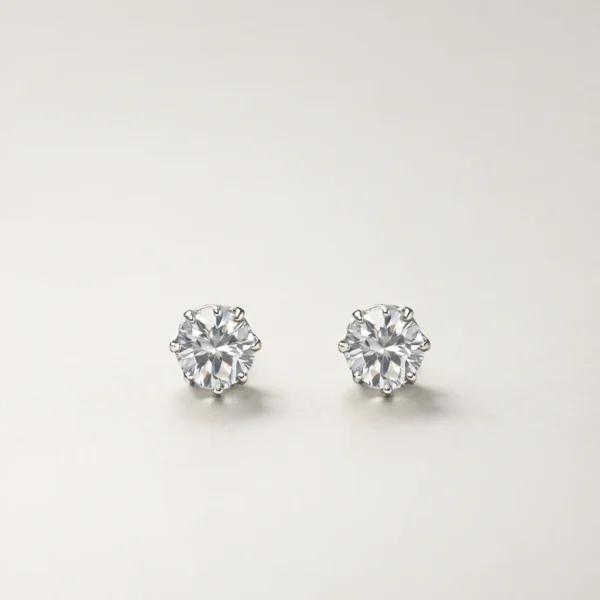 Essence CZ Silver Studs