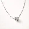 Roulette Silver Petite Necklace