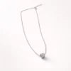 Roulette Silver Petite Necklace