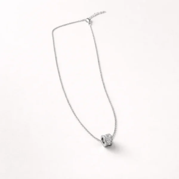 Roulette Silver Petite Necklace