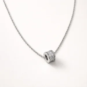 Roulette Silver Petite Necklace Roulette Silver Petite Necklace
