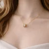 Roulette Gold Petite Necklace